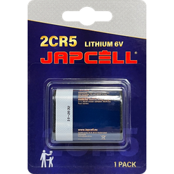 Japcell batteri 6V Lithium 2CR5 til berør. [Levering: 1-2 dage.]